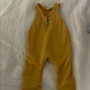 Childhoods clothing mustard romper